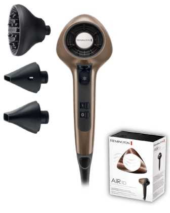 Fén Remington Air3D Dryer bronze D7777