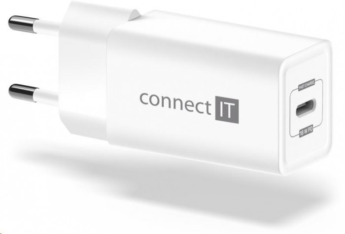 Nabíjačka Connect IT 1xUSB TypC