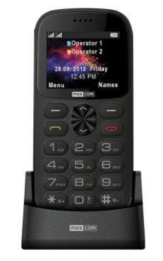 Tlačidlový telefón pre seniorov Maxcom Comfort MM471