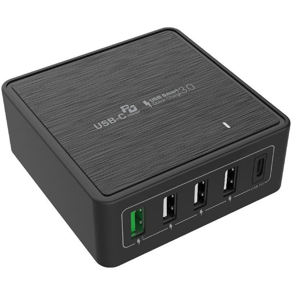 Sieťová nabíjačka 5xUSB 60W(QC 3.0+3xUSB+PD USB-C)