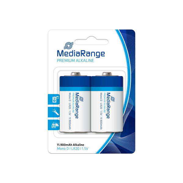 Alkalická batéria MediaRange Premium Mono D 1.5V