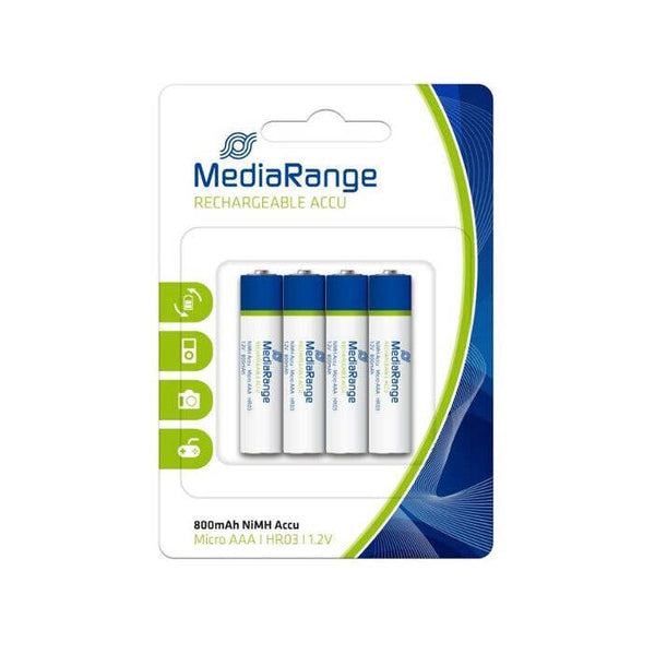Nabíjacia batéria MediaRange Premium AAA 1.2V HR03