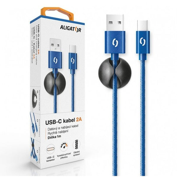 Kábel Aligator USB Typ C na USB