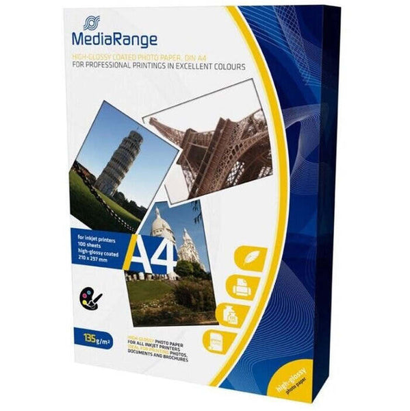 MEDIARANGE A4 100 listov 135g lesklý atrament